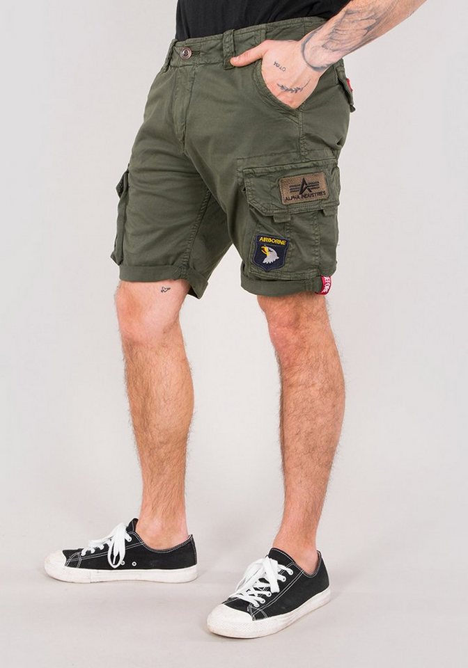 Alpha Industries Shorts ALPHA INDUSTRIES Men - Shorts Crew Short Patch von Alpha Industries