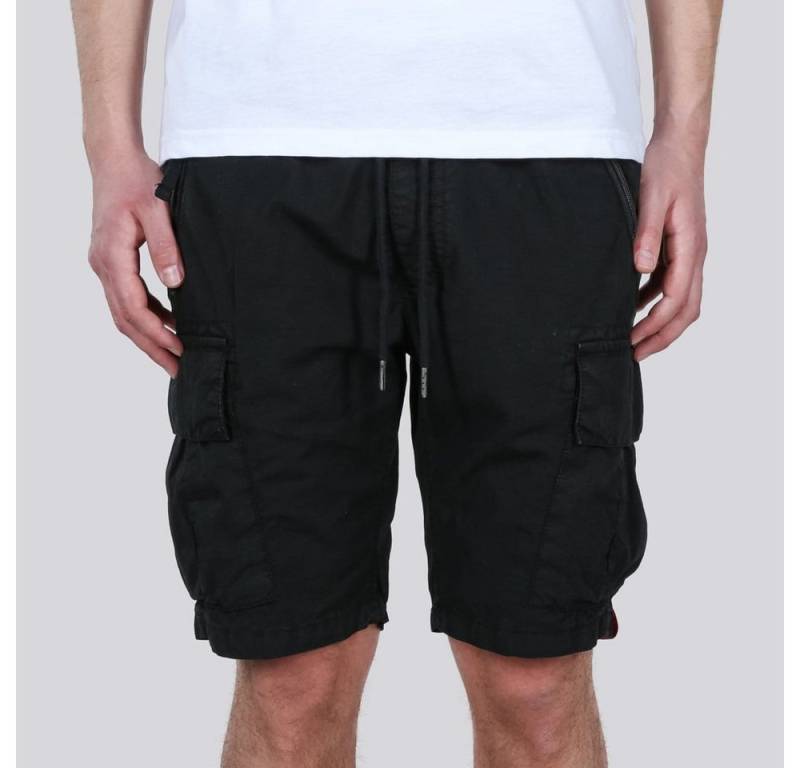 Alpha Industries Shorts Freizeithose Ripstop Jogger kurz schwarz Herren von Alpha Industries