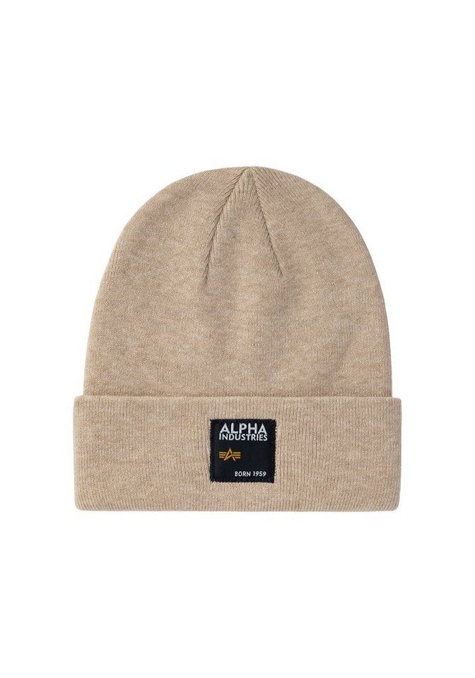 Alpha Industries Skimütze ALPHA INDUSTRIES Accessoires - Headwear Label Beanie von Alpha Industries