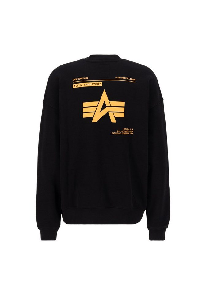 Alpha Industries Sweater ALPHA INDUSTRIES Men - Sweatshirts Logo BP Sweater von Alpha Industries