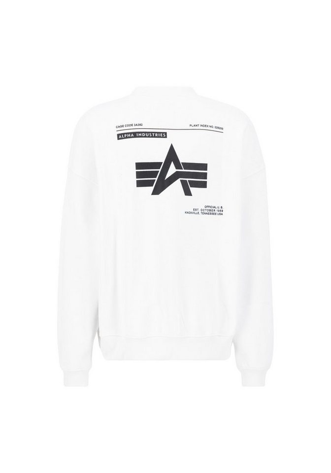 Alpha Industries Sweater ALPHA INDUSTRIES Men - Sweatshirts Logo BP Sweater von Alpha Industries