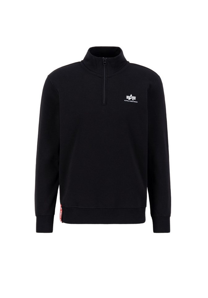 Alpha Industries Sweater ALPHA INDUSTRIES Men - Sweatshirts Half Zip Sweater SL von Alpha Industries