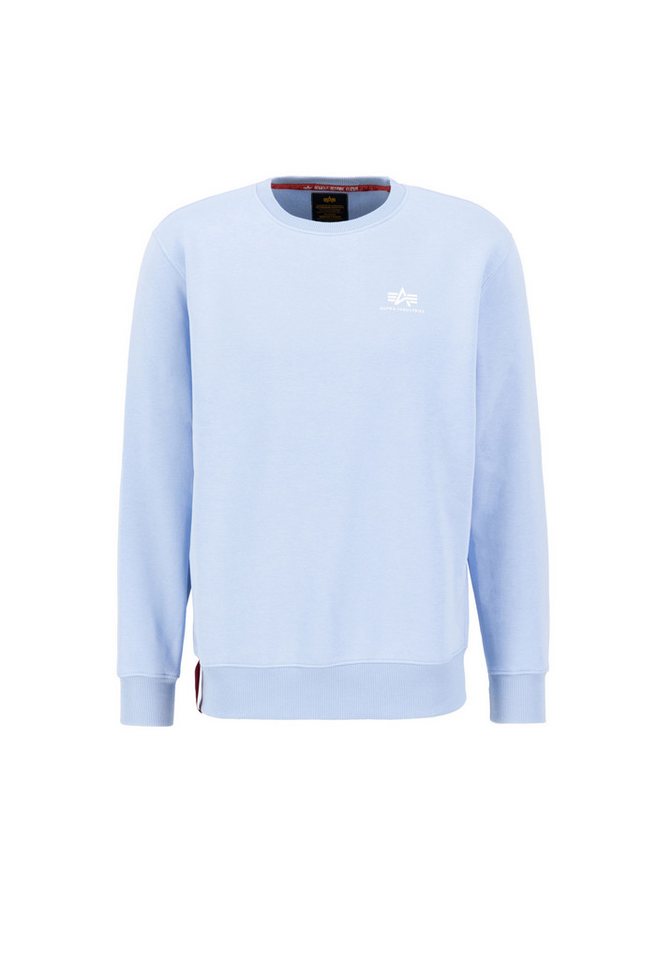 Alpha Industries Sweater ALPHA INDUSTRIES Men - Sweatshirts Basic Sweater Small Logo von Alpha Industries