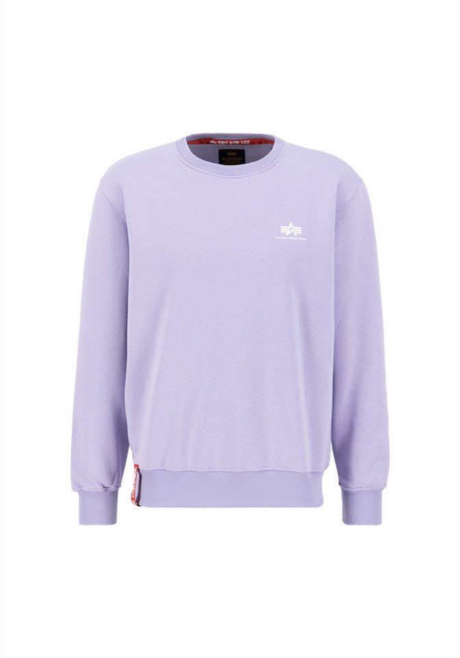 Alpha Industries Sweater ALPHA INDUSTRIES Men - Sweatshirts Basic Sweater Small Logo von Alpha Industries