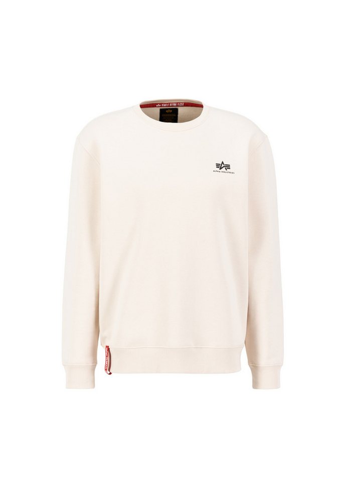 Alpha Industries Sweater ALPHA INDUSTRIES Men - Sweatshirts Basic Sweater Small Logo von Alpha Industries