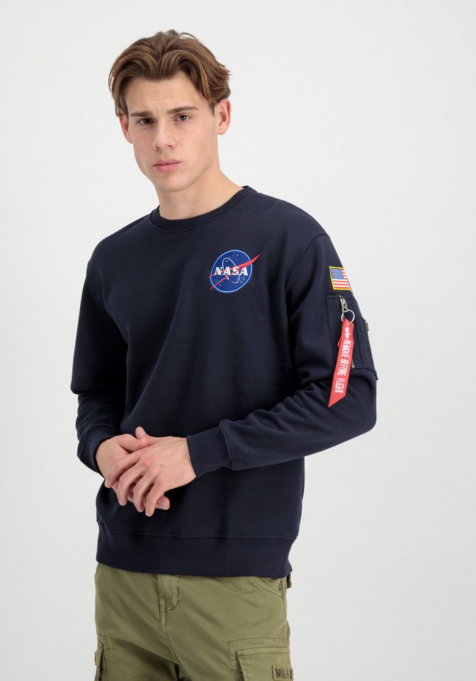 Alpha Industries Sweater ALPHA INDUSTRIES Men - Sweatshirts Space Shuttle Sweater von Alpha Industries