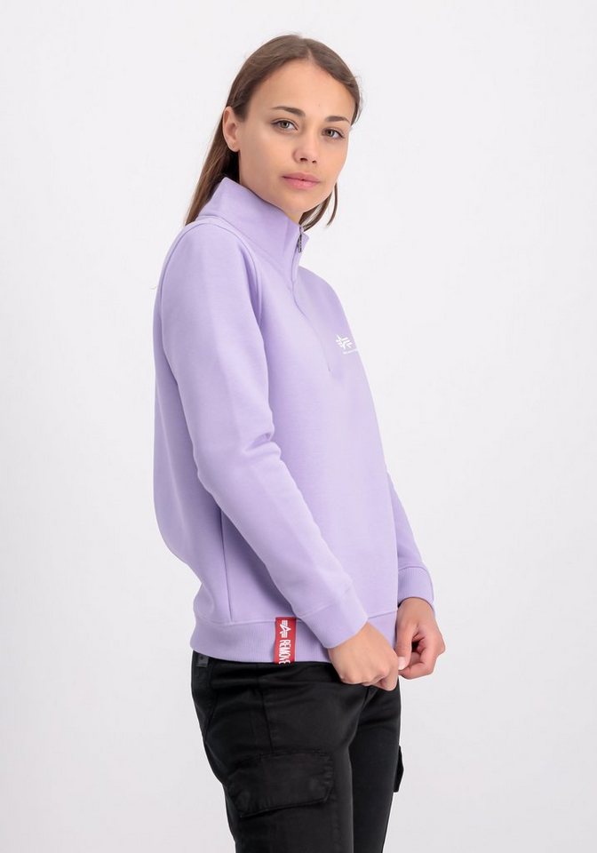 Alpha Industries Sweater ALPHA INDUSTRIES Women - Sweatshirts Half Zip Sweater SL Wmn von Alpha Industries