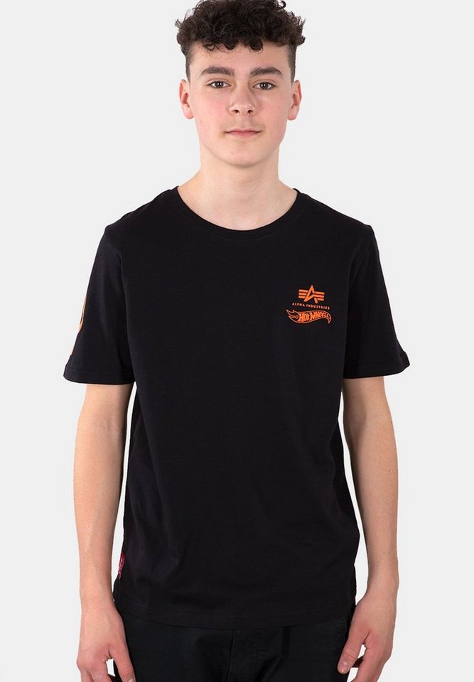 Alpha Industries T-Shirt ALPHA INDUSTRIES Kids - T-Shirts Flame T Kids/Teens von Alpha Industries