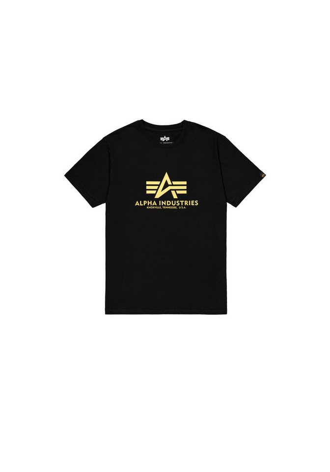 Alpha Industries T-Shirt Basic T-Shirt BL Carbon von Alpha Industries