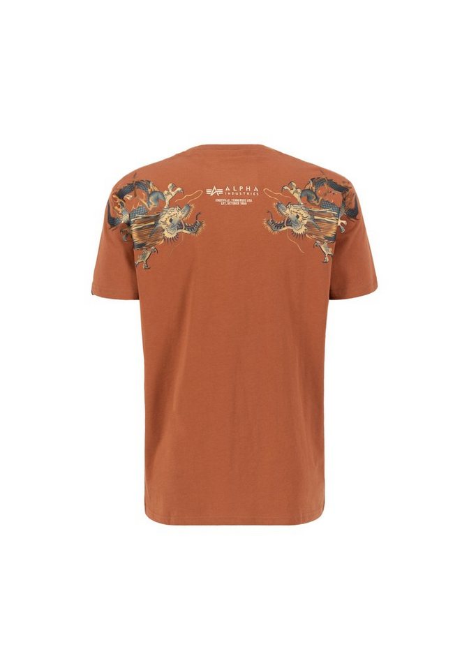 Alpha Industries T-Shirt ALPHA INDUSTRIES Men - T-Shirts Dragon EMB T von Alpha Industries