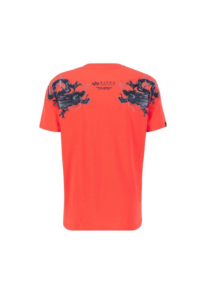 Alpha Industries T-Shirt ALPHA INDUSTRIES Men - T-Shirts Dragon EMB T von Alpha Industries