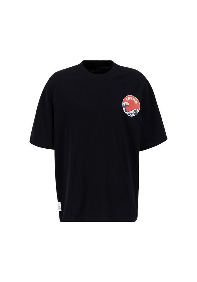 Alpha Industries T-Shirt ALPHA INDUSTRIES Men - T-Shirts Japan Wave Warrior T von Alpha Industries