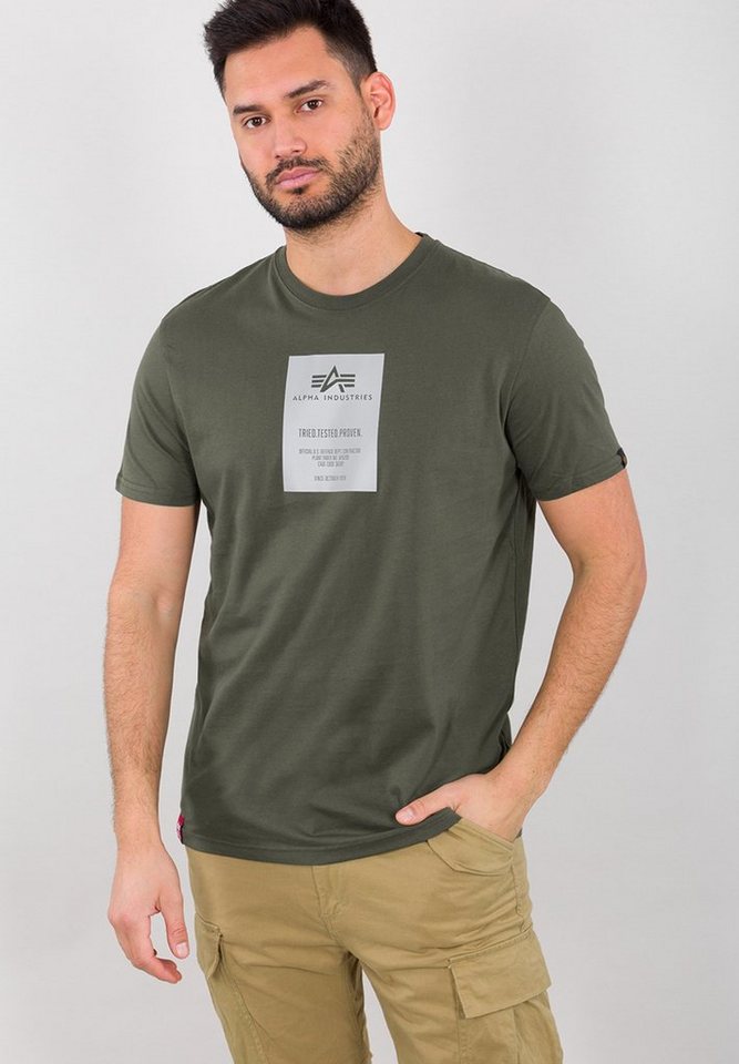 Alpha Industries T-Shirt Reflective Label T-Shirt von Alpha Industries