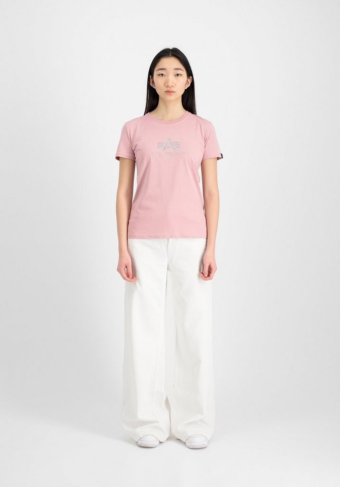 Alpha Industries T-Shirt ALPHA INDUSTRIES Women - T-Shirts New Basic T G Wmn von Alpha Industries