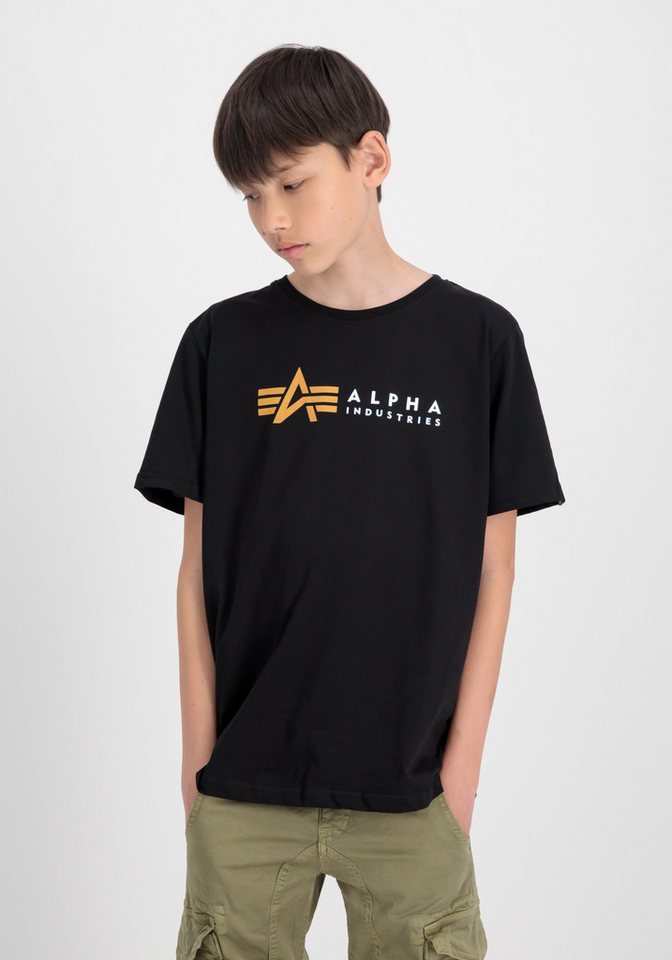 Alpha Industries T-Shirt ALPHA INDUSTRIES Kids - T-Shirts Alpha Label T Kids/Teens von Alpha Industries