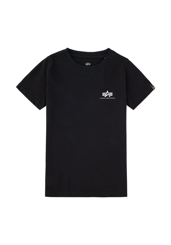 Alpha Industries T-Shirt ALPHA INDUSTRIES Kids - T-Shirts Basic T Small Logo Kids/Teens von Alpha Industries