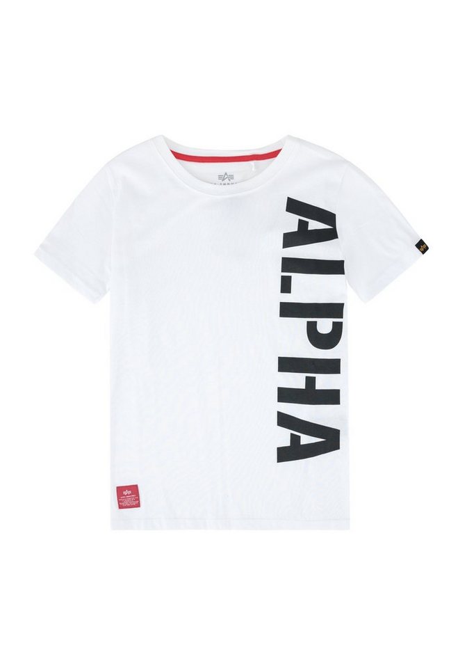 Alpha Industries T-Shirt ALPHA INDUSTRIES Kids - T-Shirts Side Print T Kids/Teens von Alpha Industries