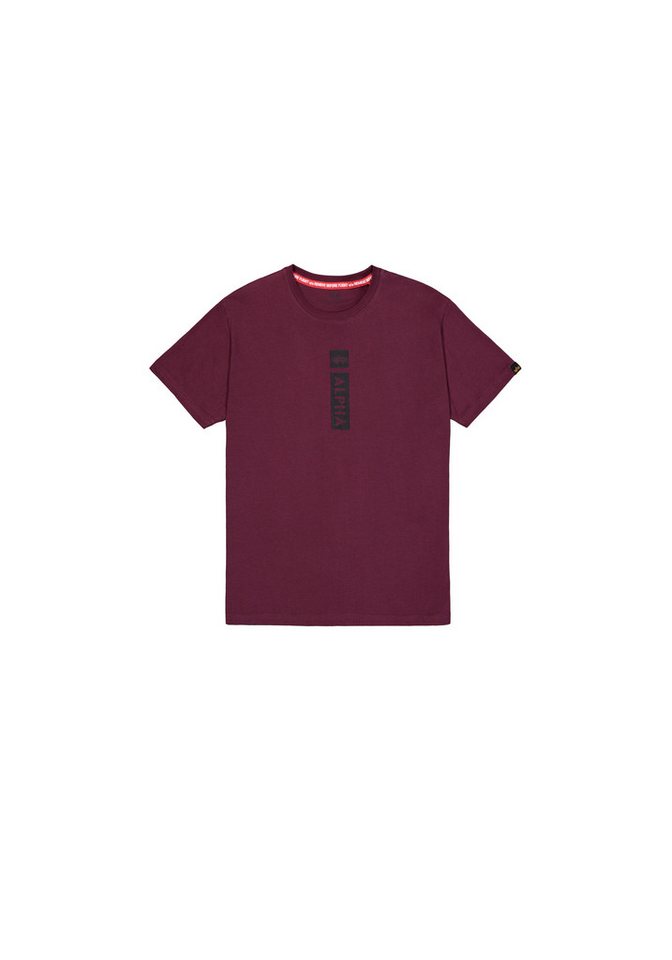 Alpha Industries T-Shirt Alpha Industries Men - T-Shirts Alpha Puff Print T-Shirt von Alpha Industries