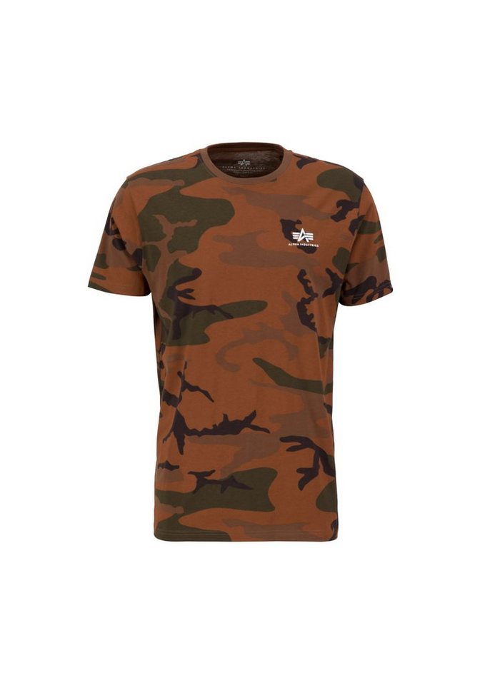 Alpha Industries T-Shirt ALPHA INDUSTRIES Men - T-Shirts Backprint T Camo von Alpha Industries