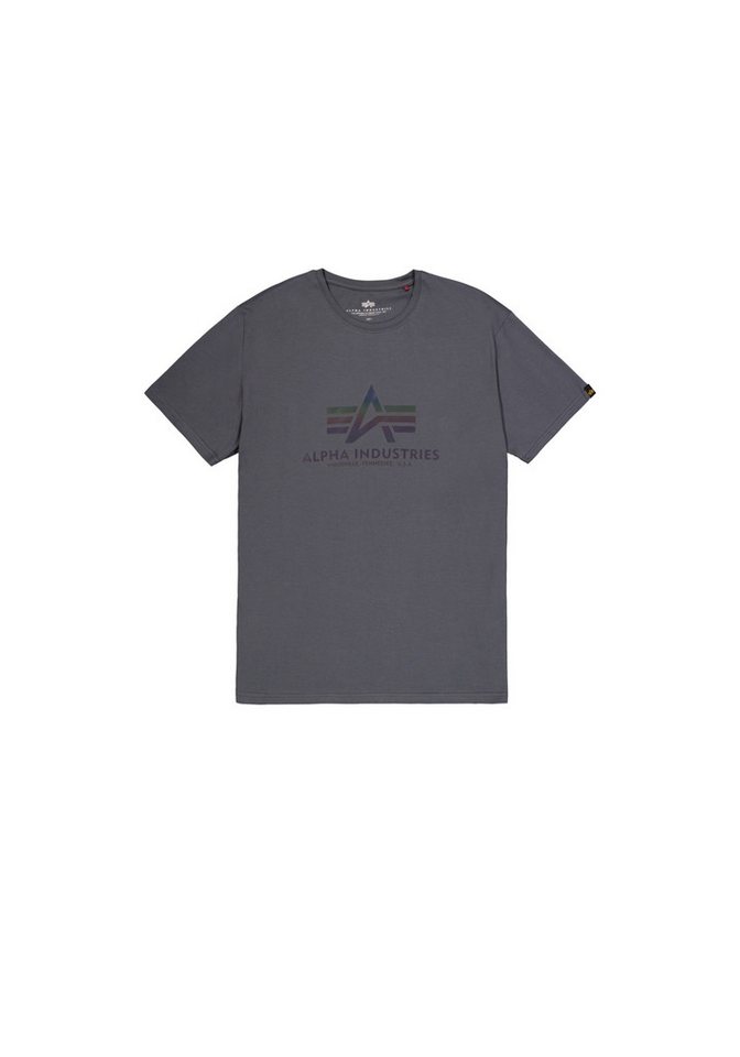 Alpha Industries T-Shirt Basic T-Shirt BL Rainbow Ref. von Alpha Industries