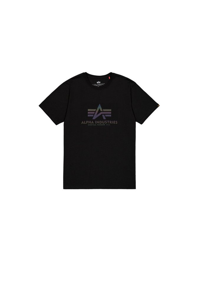 Alpha Industries T-Shirt Basic T-Shirt BL Rainbow Ref. von Alpha Industries