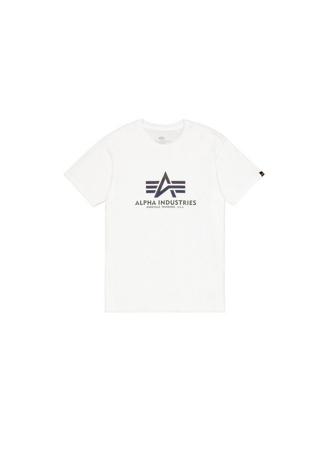 Alpha Industries T-Shirt Basic T-Shirt BL Rainbow Ref. von Alpha Industries