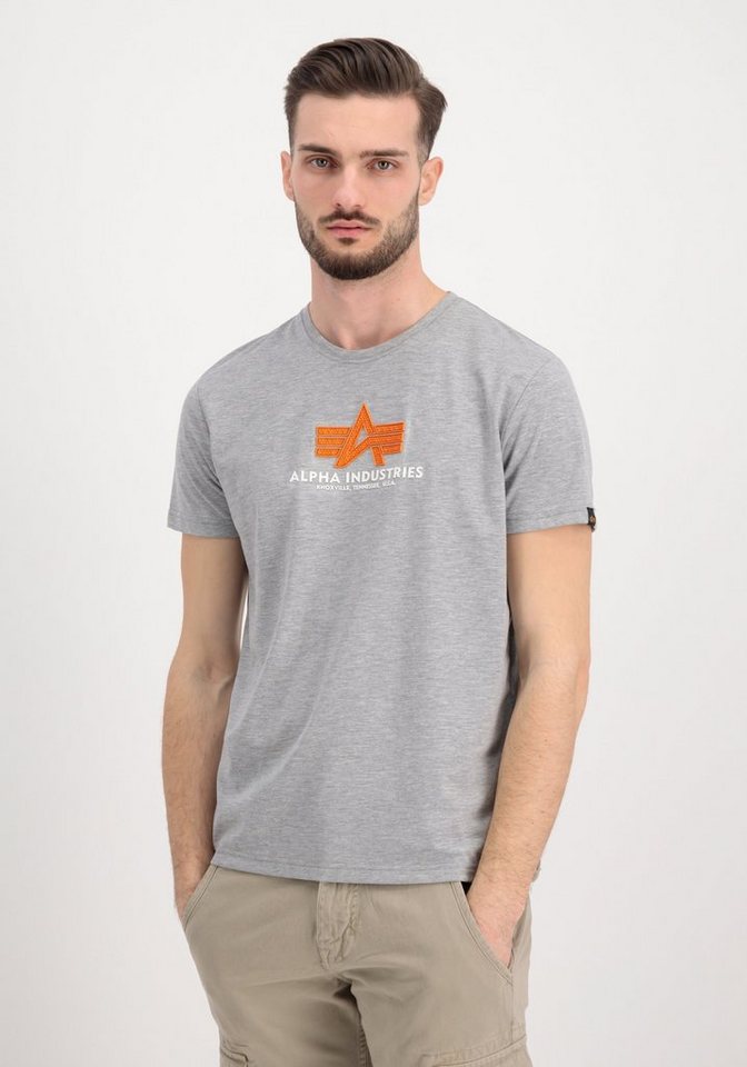 Alpha Industries T-Shirt Basic T-Shirt BL Rubber von Alpha Industries