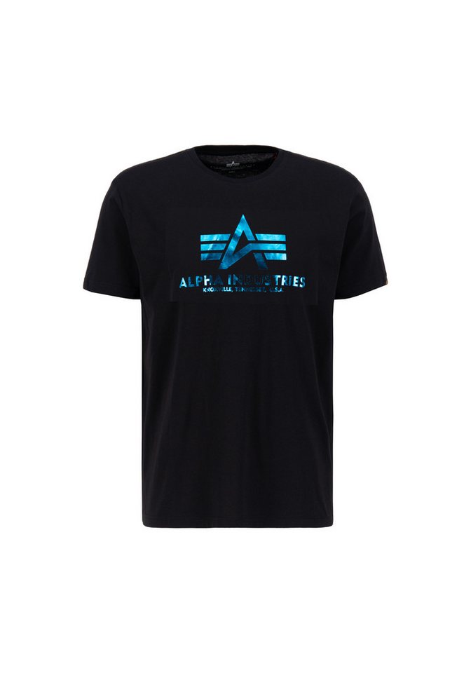 Alpha Industries T-Shirt Basic T-Shirt BL Foil Print von Alpha Industries