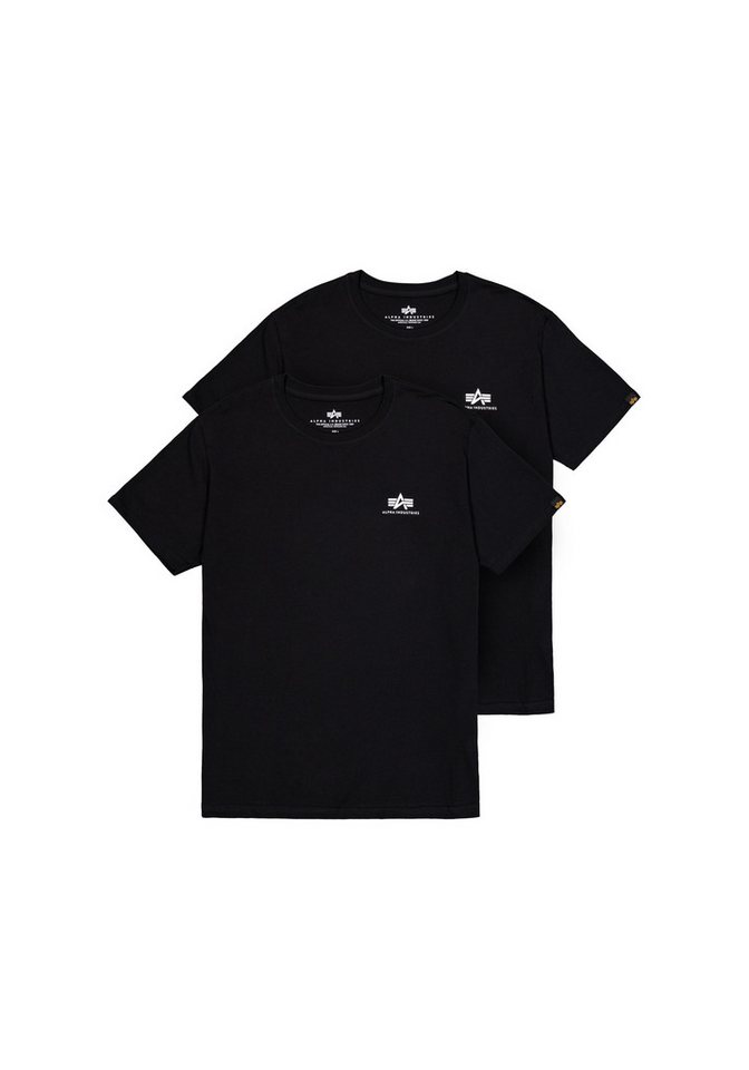 Alpha Industries T-Shirt Basic T-Shirt SL 2 Pack von Alpha Industries