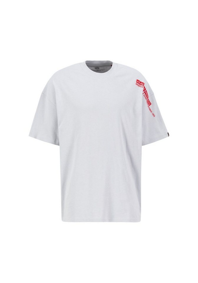 Alpha Industries T-Shirt Flock Logo T-Shirt von Alpha Industries