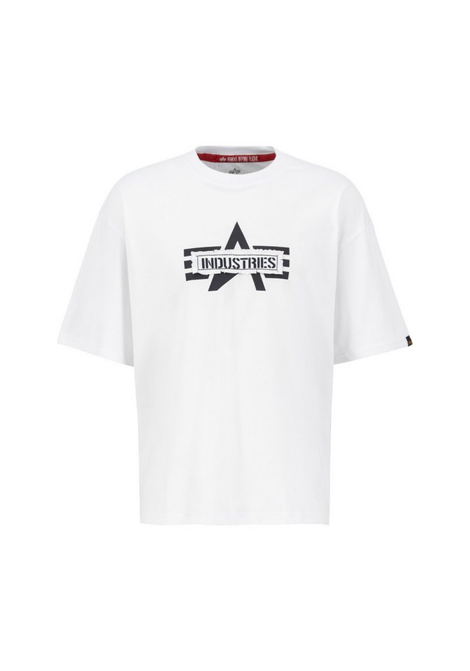 Alpha Industries T-Shirt Logo Edge T-Shirt von Alpha Industries