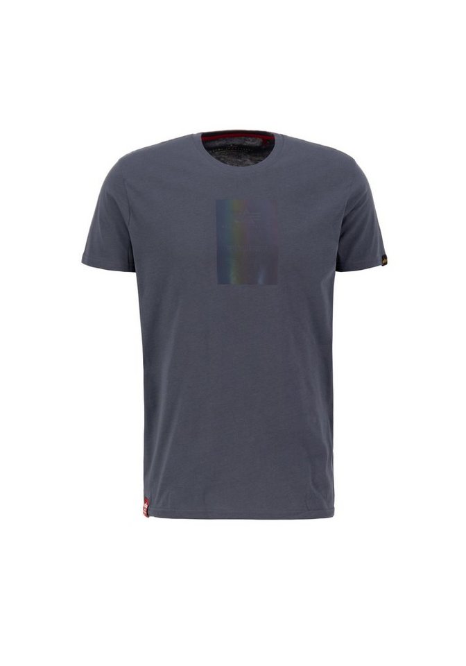 Alpha Industries T-Shirt Rainbow Reflective Label T-Shirt von Alpha Industries