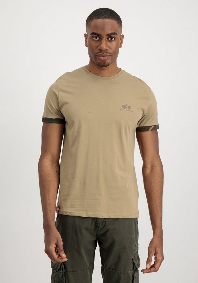 Alpha Industries T-Shirt ALPHA INDUSTRIES Men - T-Shirts Roll-Up Sleeve T von Alpha Industries