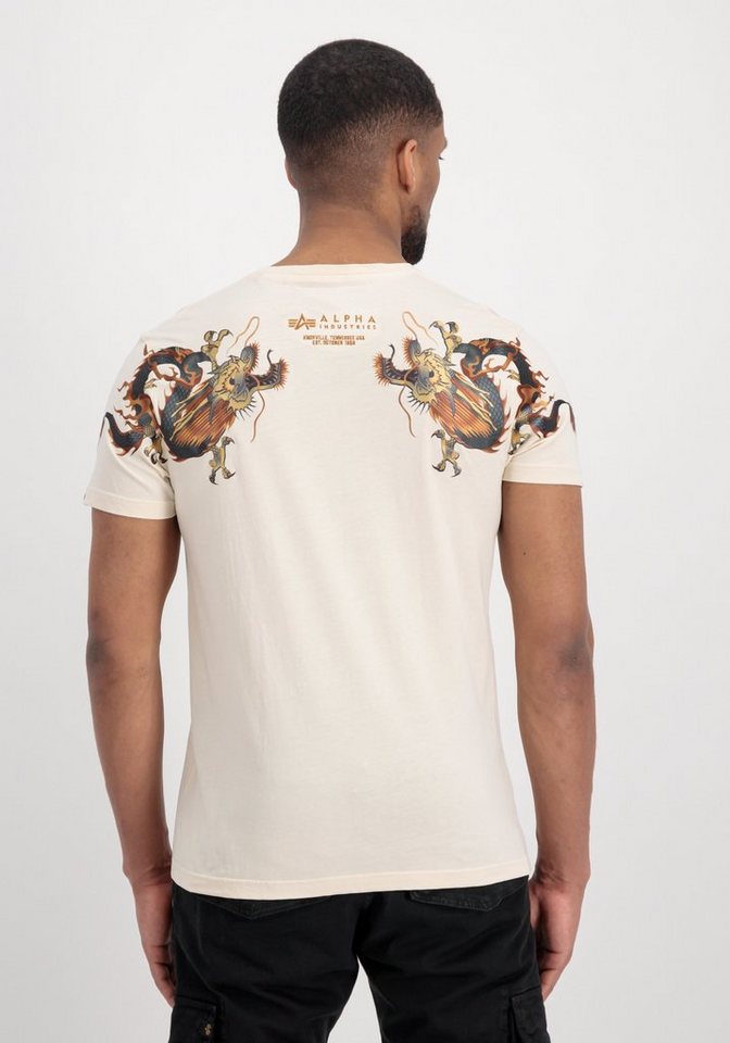 Alpha Industries T-Shirt ALPHA INDUSTRIES Men - T-Shirts Dragon EMB T von Alpha Industries