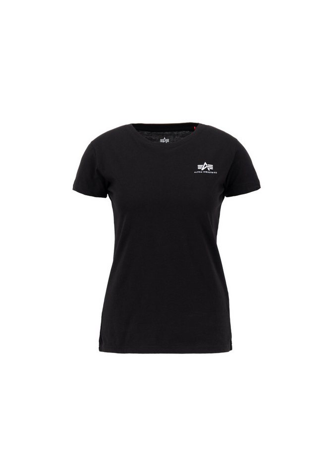 Alpha Industries T-Shirt ALPHA INDUSTRIES Women - T-Shirts Basic T Small Logo Wmn von Alpha Industries