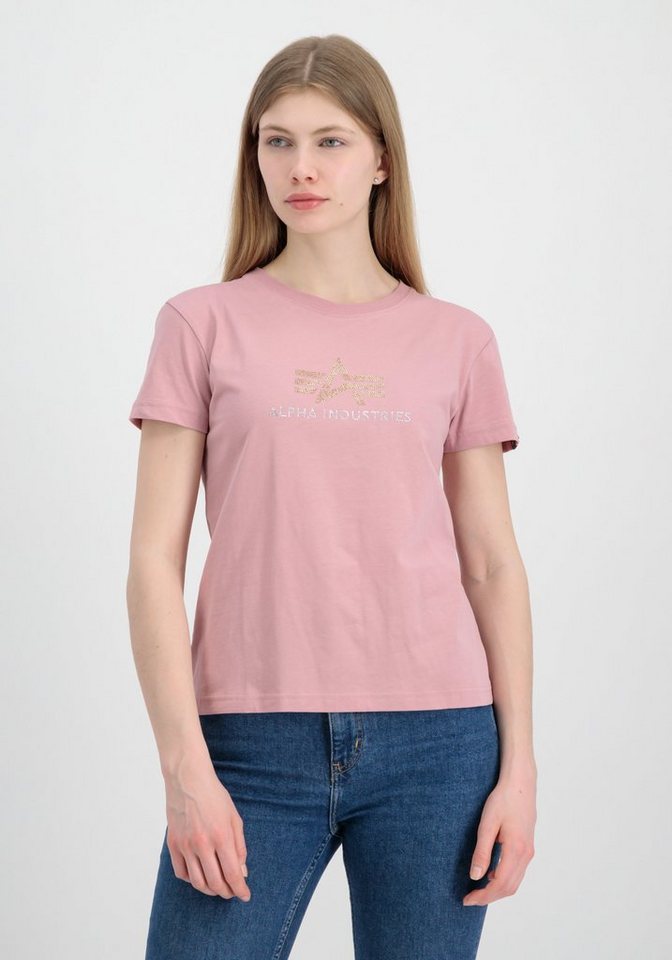 Alpha Industries T-Shirt ALPHA INDUSTRIES Women - T-Shirts Crystal T Wmn von Alpha Industries