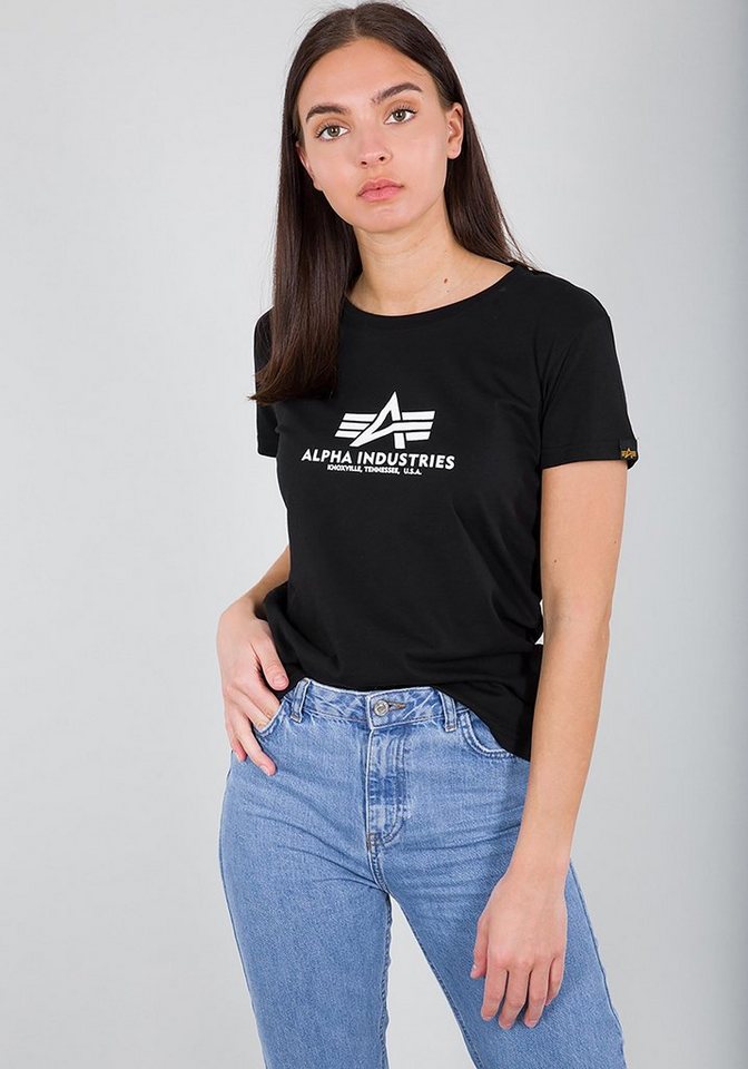 Alpha Industries T-Shirt ALPHA INDUSTRIES Women - T-Shirts New Basic T Wmn von Alpha Industries