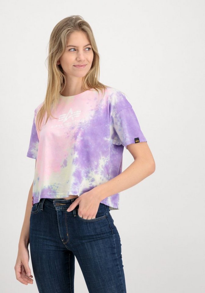 Alpha Industries T-Shirt ALPHA INDUSTRIES Women - T-Shirts Basic T Batik COS Wmn von Alpha Industries