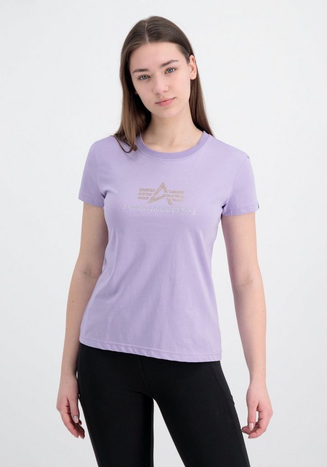 Alpha Industries T-Shirt ALPHA INDUSTRIES Women - T-Shirts Crystal T Wmn von Alpha Industries