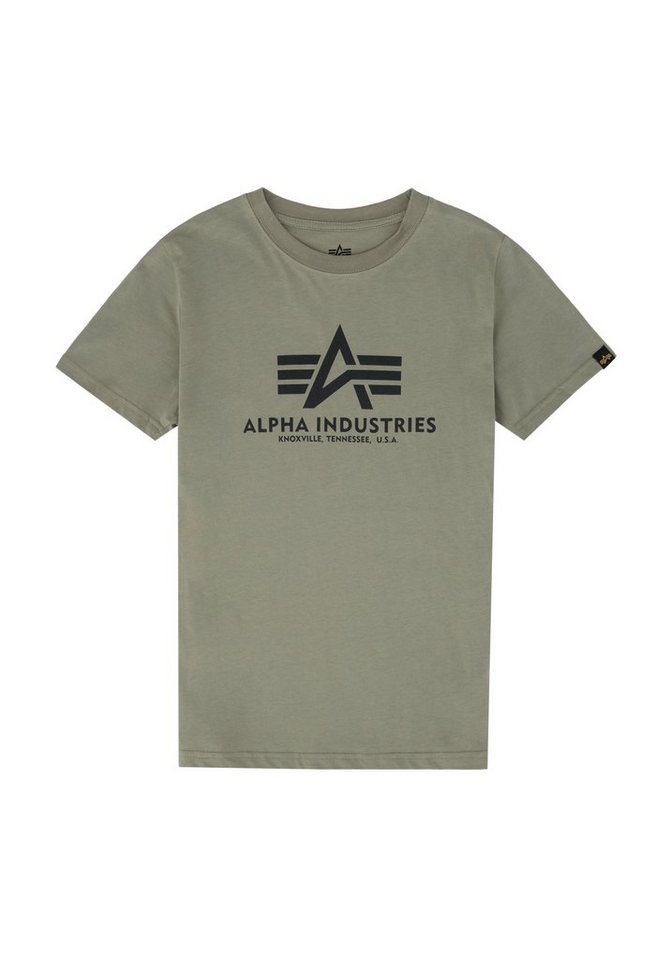 Alpha Industries T-Shirt Basic T-Shirt BL K von Alpha Industries