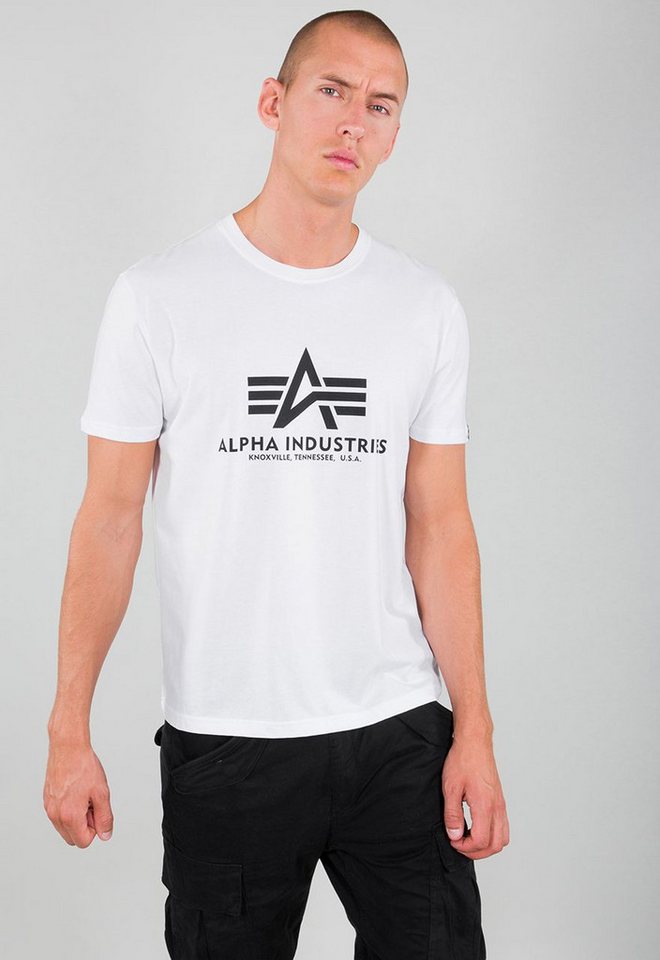 Alpha Industries T-Shirt - Logo T-Shirt - Shirt Kurzarm von Alpha Industries