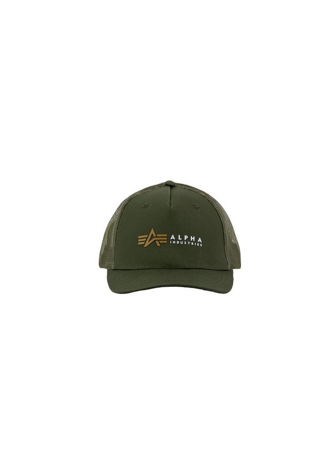 Alpha Industries Trucker Cap Alpha Label Trucker Cap von Alpha Industries