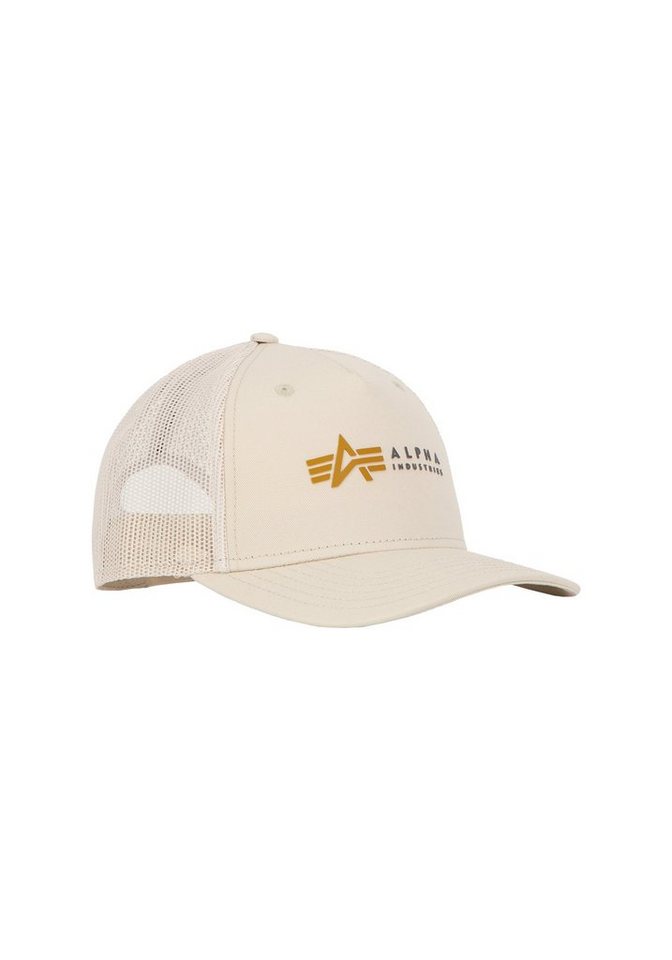 Alpha Industries Trucker Cap ALPHA INDUSTRIES Accessoires - Headwear Alpha Label Trucker Cap von Alpha Industries