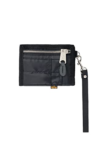 Alpha Industries Unisex-Erwachsene Utility Wallet Portemonnaie Reisezubehör-Brieftasche, Black von ALPHA INDUSTRIES