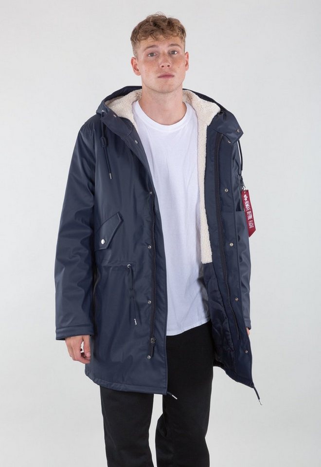 Alpha Industries Winterjacke Winter-Regenjacke Raincoat TL dunkelblau Herren von Alpha Industries