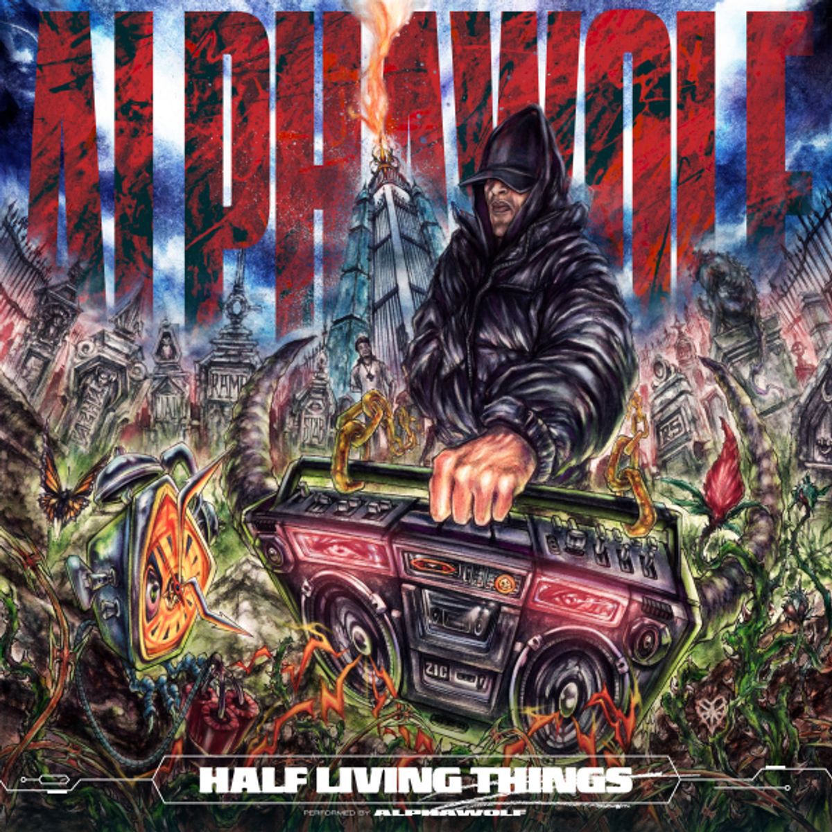 Alpha Wolf Half living things CD multicolor Alpha Wolf Half living things CD multicolor von Alpha Wolf