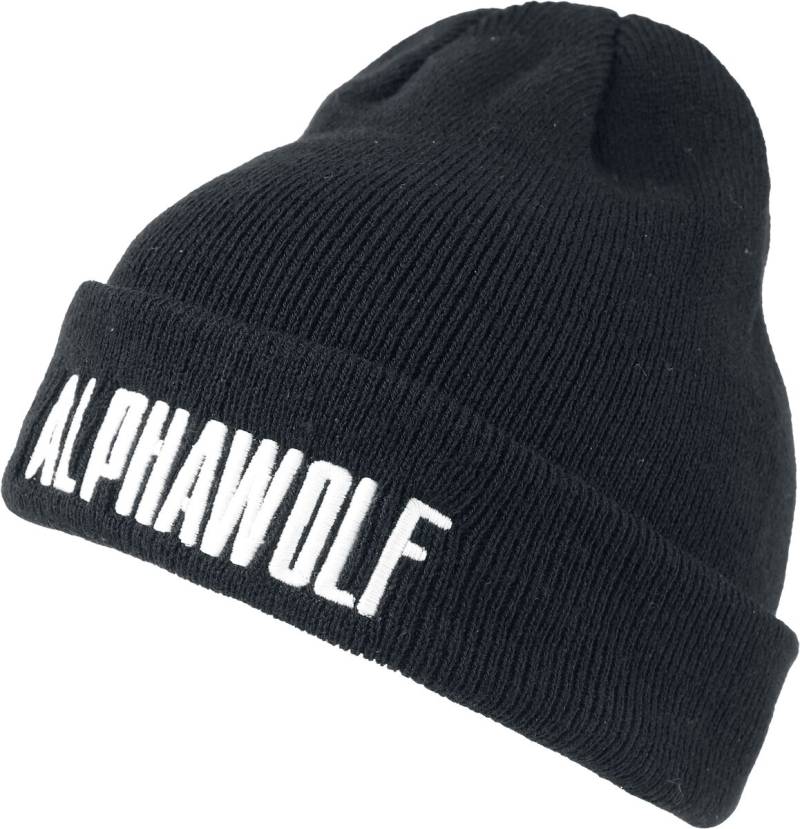 Alpha Wolf Mütze - Logo - schwarz  - EMP exklusives Merchandise! von Alpha Wolf