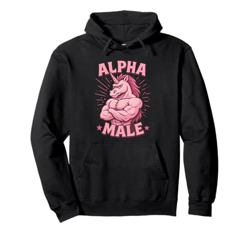 Lustiges Alpha Male Meme Einhorn Pullover Hoodie Lustiges Alpha Male Meme Einhorn Pullover Hoodie von Alpha männliches Meme, Geschenke & Co.