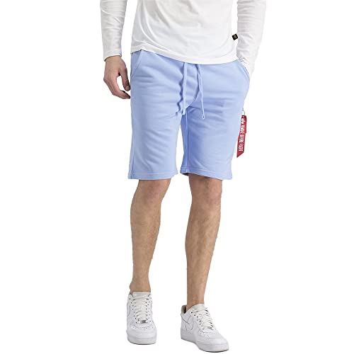 Alpha Herren Industries X-Fit Cargo vielseitige Shorts, Light Blue, XS von ALPHA INDUSTRIES