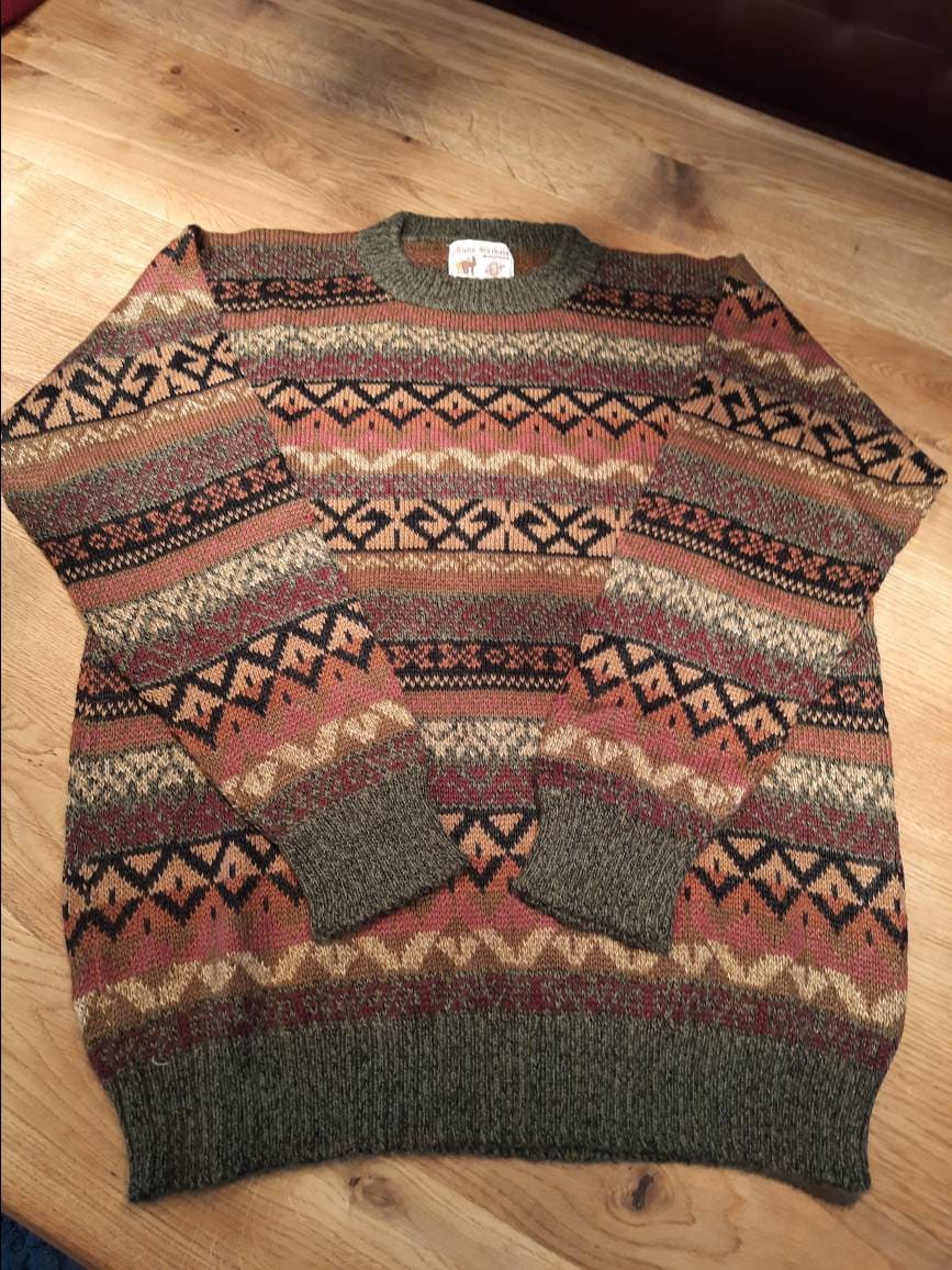 Einzigartiger Pullover Aus Babyalpakawolle Mit Muster Einzigartiger Pullover Aus Babyalpakawolle Mit Muster von AlphaAlpakaUnikate